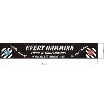 Spatlap 2400x380mm Print Evert Hammink., Ophalen of Verzenden, Nieuw
