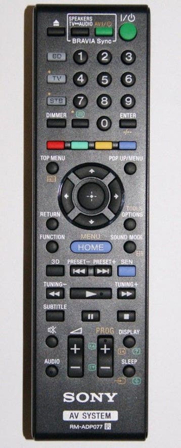 Afstandsbediening Sony RM-ADP077 rm-adp076, Ophalen of Verzenden, Nieuw, Origineel