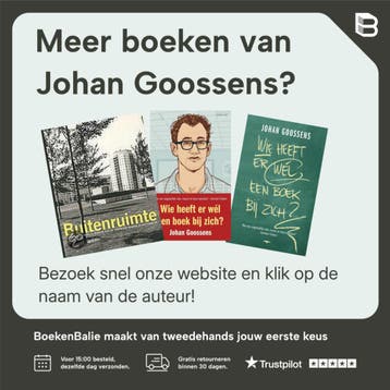 Jongens, ik wil nu toch écht beginnen - Johan Goossens, Verzenden, Gelezen, Johan Goossens