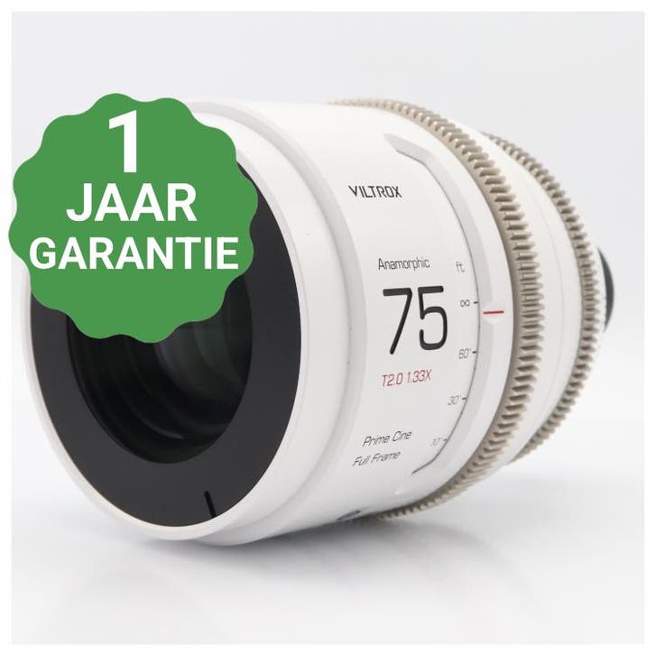 10% korting | Viltrox Anamorphic Cine 75mm T2 1,33x PL-mount, Audio, Tv en Foto, Fotografie | Lenzen en Objectieven, Gebruikt