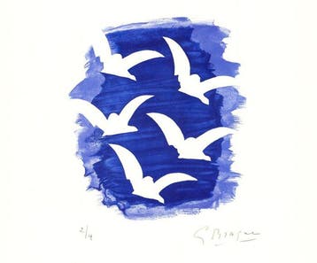 Georges Braque (1882-1963) - Les oiseaux