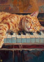 Kleury.art - [XL Canvas] The Silent Sonata” by Kleury.art