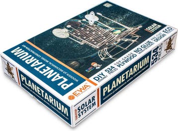 Eco Wood Planetarium houten modelbouw DIY Knutselen, Verzenden, Nieuw