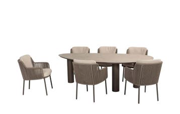 4 Seasons Outdoor Bernini tuinset terre met Arizona tafel, Ophalen of Verzenden, Nieuw