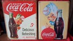 Collectie merkartikelen - Plaques - coca cola, Antiek en Kunst
