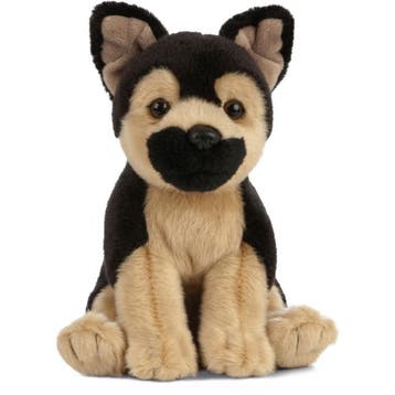Duitse Herder knuffel - pluche - 16 cm - speelgoed, Verzenden, Nieuw