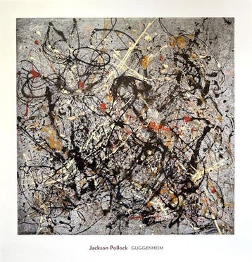 Jackson Pollock (1912-1956) - Number 18 - Guggenheim - 2021