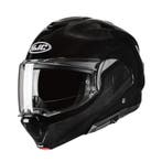 HJC F100 Solid Metal Zwart Systeemhelm, Motoren, Kleding | Motorhelmen, Nieuw met kaartje, Systeemhelm, HJC, XXL