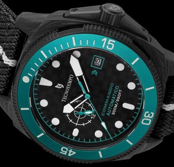 Tecnotempo - Commando - Forged Carbon & Titanium -, Nieuw