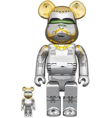 Medicom toy - BE@RBRICK 400% & 100 Hajime Sorayama x The, Antiek en Kunst