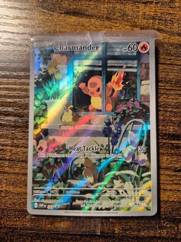 Pokémon - 1 Card - Charmander SVP 044 Foil, Full art, Promo, Nieuw