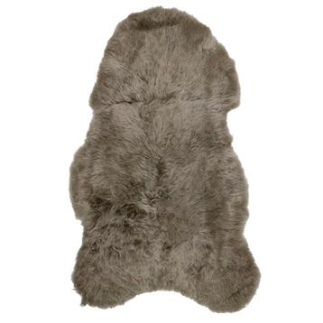 schapenvacht ijsland geschoren taupe 100-110cm, Verzenden, Nieuw