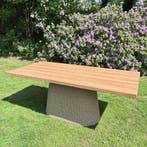 Rechthoekige tuintafel Ubud -  200x90 cmRechthoekige, Ophalen of Verzenden, Nieuw