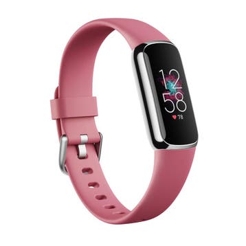 Fitbit Luxe Fitness Tracker - Orchid / Platinum Stainless St, Verzenden, Zo goed als nieuw