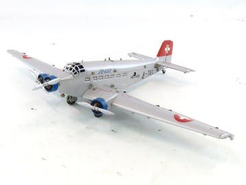 Märklin - Blikken speelgoed - 19801 - Zwitsers JU 52 -, Antiek en Kunst, Antiek | Speelgoed