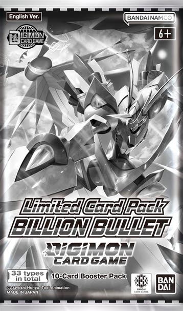 Digimon TCG - Billion Bullet Limited Boosterpack | Bandai -, Verzenden, Nieuw