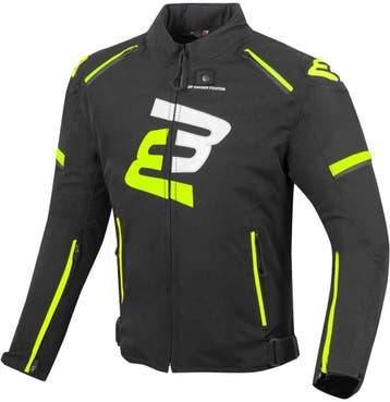 Bogotto Sparrow Waterdichte Zwart Geel Textiele Motorjas, Motoren, Kleding | Motorkleding, Jas | leer, Nieuw met kaartje, Bogotto
