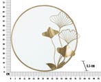 WANDSPIEGEL MET BLOEM CM 75X3,5X72, Huis en Inrichting, Woonaccessoires | Spiegels, Ophalen of Verzenden, Nieuw