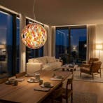 Tafellamp - Glas - Hanglamp 40 cm, Antiek en Kunst