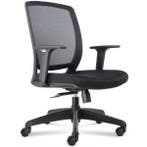 Comfortable office chair, Verzenden, Zwart, Nieuw, Bureaustoel