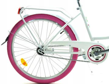 Meisjesfiets 24 inch | LED Verlichting | Nieuw | Scherpe..., 24 inch, Nieuw, Ophalen of Verzenden, Handrem