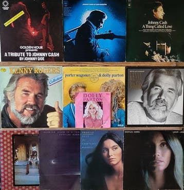Johnny Cash, Dolly Parton & Related, Emmylou Harris, Kenny, Nieuw in verpakking