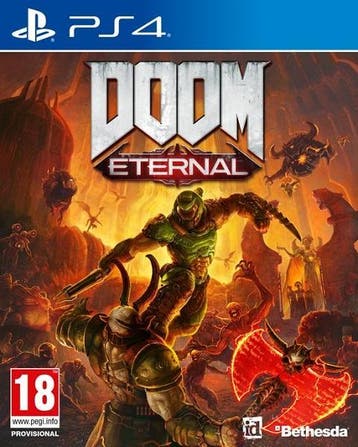 Doom Eternal PS4 Garantie & morgen in huis!, Spelcomputers en Games, 1 speler, Ophalen of Verzenden, Zo goed als nieuw, Vanaf 18 jaar