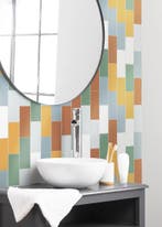 Wandtegel Ragno Gamma Oranje Canyon Glans 5x15 (Muurtegels), Doe-het-zelf en Verbouw, Tegels, Nieuw, Minder dan 20 cm, 10 m² of meer