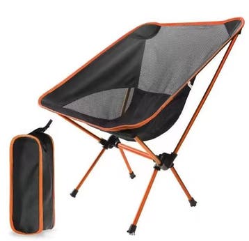Comfortabele Lichte Aluminium Opvouwbare Maanstoel Camping, Tuin en Terras, Tuinstoelen, Verzenden, Nieuw