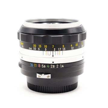 Nikon 50mm F1.4 Nikkor-S Auto Nippon Kogaku Japan F-Mount, Audio, Tv en Foto, Fotografie | Lenzen en Objectieven, Gebruikt, Nikon