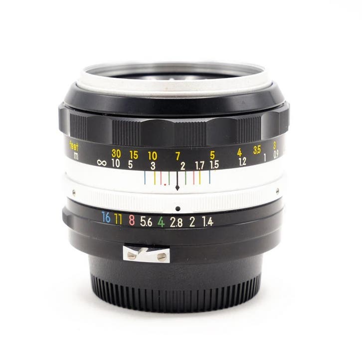 Nikon 50mm F1.4 Nikkor-S Auto Nippon Kogaku Japan F-Mount, Audio, Tv en Foto, Fotografie | Lenzen en Objectieven, Nikon F-mount