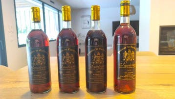 1981 , 1982 (2x) & 1990 Domaine de Carbonnieu - Sauternes -, Nieuw