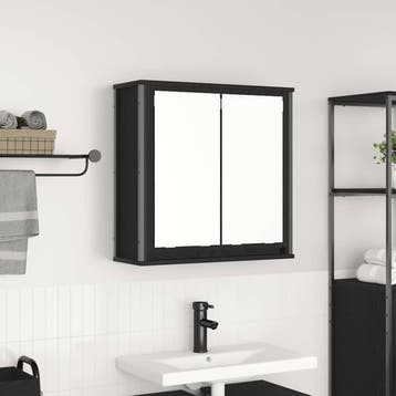 Badkamer kast spiegel 60cm | 40% Korting, Spiegelkast, Zo goed als nieuw, Minder dan 25 cm, Minder dan 100 cm