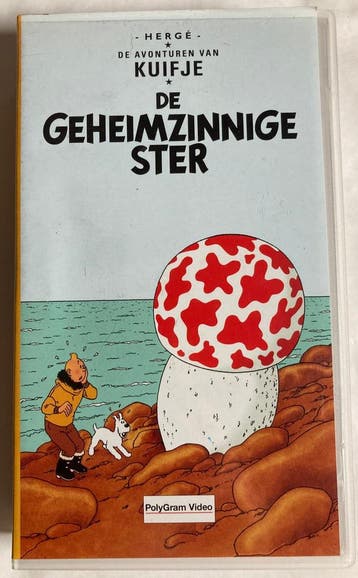 DE AVONTUREN VAN KUIFJE DE GEHEIMZINNIGE STER (VHS), Verzenden, Gebruikt