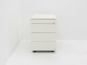 Ladeblok - 4-ladig - 60x43x75cm (hxbxd) - wit, Werkplek, Ophalen of Verzenden, Gebruikt, Overige typen