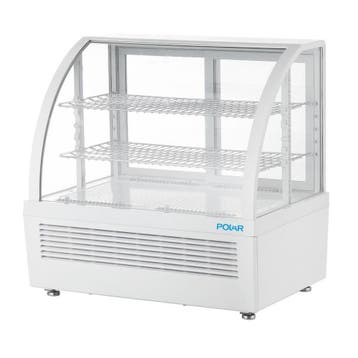 Polar C-Series Countertop Display Koelkast Wit 100Ltr, Verzenden, Nieuw in verpakking