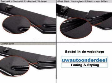 Maxton Design Tesla Model 3 S X Spoiler Lip Splitter Styling, Verzenden, Nieuw, Overige automerken