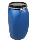 Kunststof Vat 60 Liter met Deksel - Nieuw, Verzenden