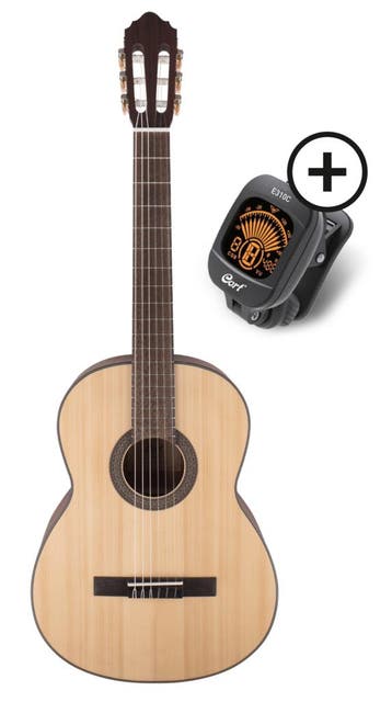 Cort AC200 Klassieke Gitaar 4/4 Naturel Mat, Ophalen of Verzenden, Nieuw