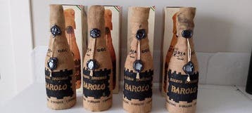 1964 Villadoria - Barolo - 4 Flessen (0.72L), Verzamelen, Nieuw