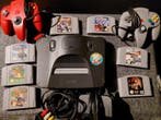 Nintendo - N64 - Nintendo 64 con giochi - Videogameconsole +, Spelcomputers en Games, Nieuw