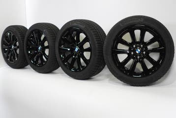 BMW 5 6 serie F06 F10 F11 F12 F13 328 18 inch velgen Contine, 18 inch, Gebruikt, Velg(en), Winterbanden