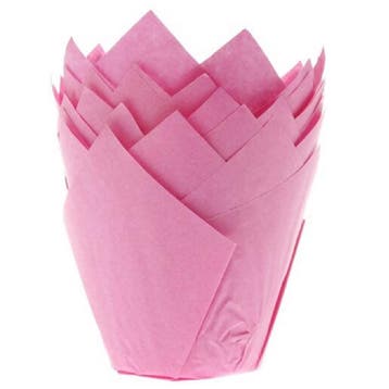 Muffin Vormpjes HoM Tulp Roze 36st., Verzenden, Nieuw