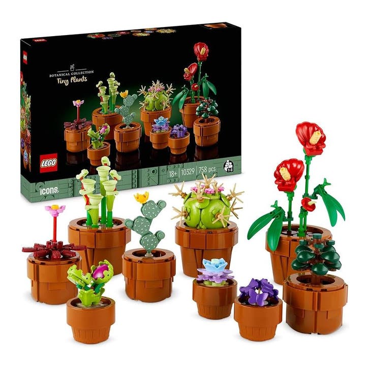 LEGO Icons - Tiny Plants 10329, Kinderen en Baby's, Speelgoed | Duplo en Lego, Ophalen of Verzenden