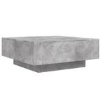 Bijzettafel Vierkant 80cm | Industrieel | Laatste Stuk!, Huis en Inrichting, Gebruikt, 50 tot 100 cm, Vierkant, Modern