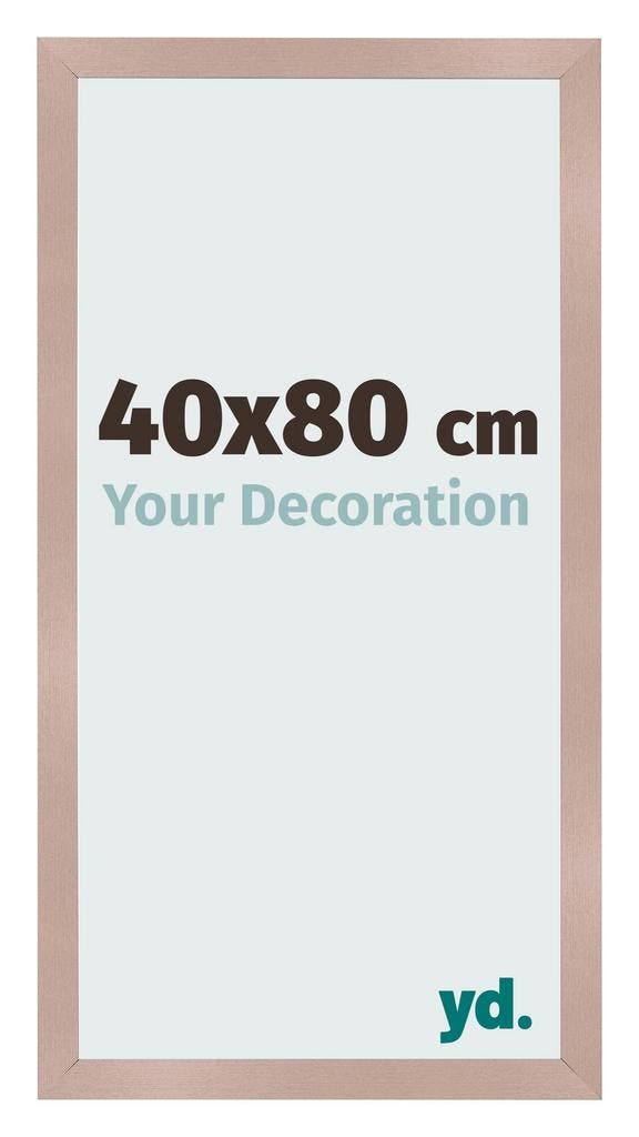Fotolijst 40x80 cm - Oudroze - MDF - Bologna, Huis en Inrichting, Woonaccessoires | Lijsten, Nieuw, Verzenden