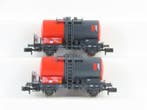 Fleischmann N - 841011K - Modeltrein goederenwagon (2) - 2x, Hobby en Vrije tijd, Nieuw