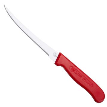 RÖR Solingen Tomatenmes – RVS – Lemmet 13 cm – Heft K, Ophalen of Verzenden, Nieuw, Rvs of Chroom, Los bestek