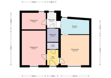 Te huur: Appartement Nieuwstraat in Kerkrade, Limburg, Appartement, Kerkrade