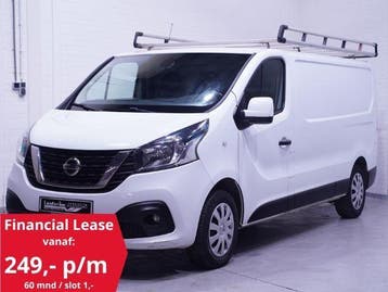 Nissan NV300 L2H1 | Financial Lease voor 224 p/mnd, Stof, Gebruikt, Euro 6, Overige carrosserieën